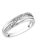 Sterling Silver Promise Ring V167