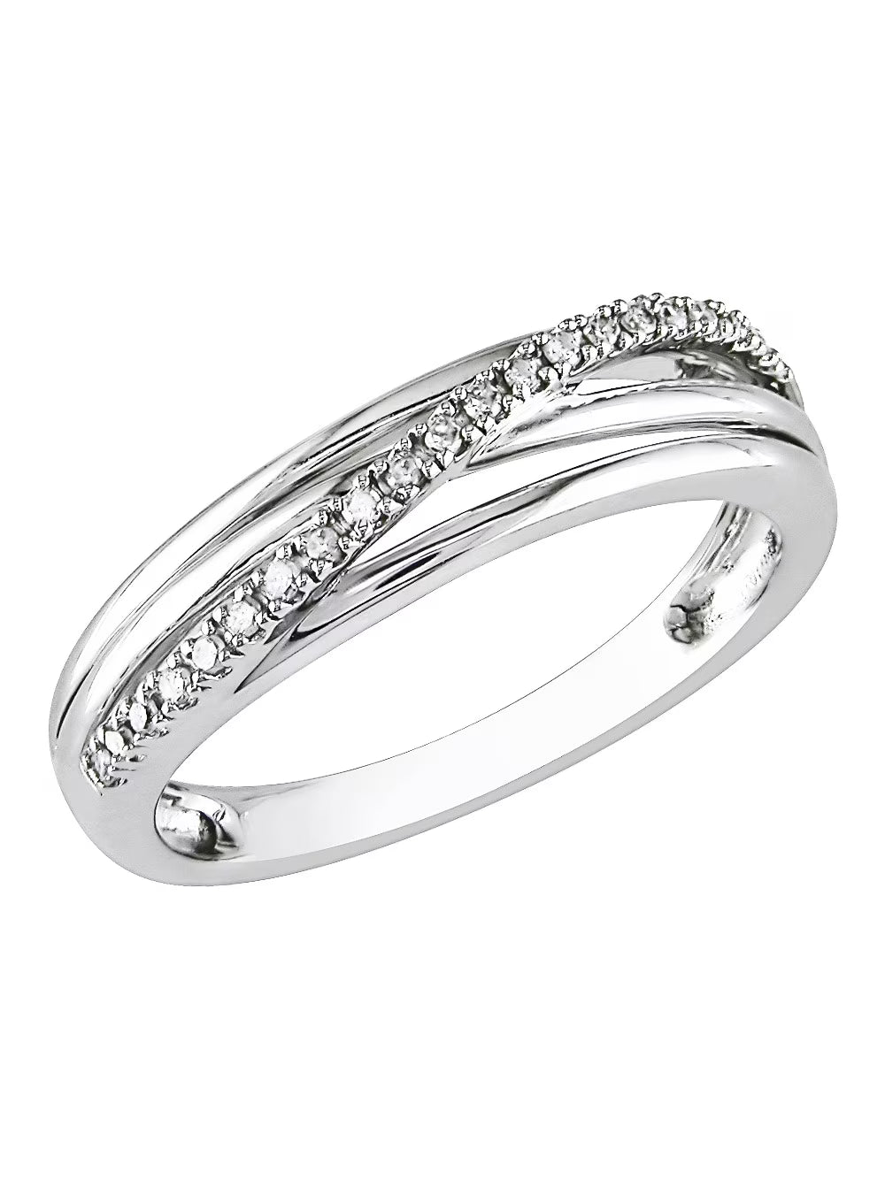 Sterling Silver Promise Ring V167