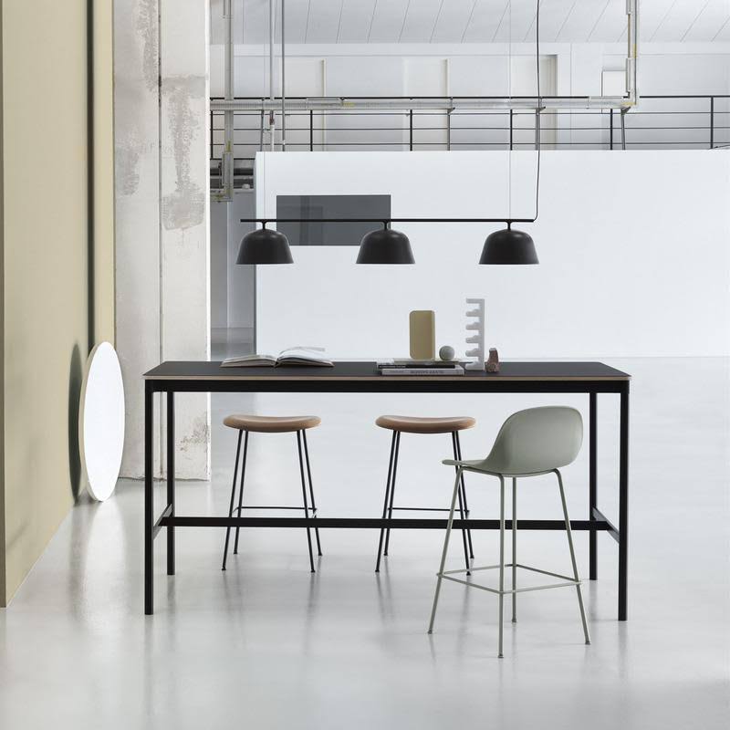 Black Fiber Bar Stool T65941