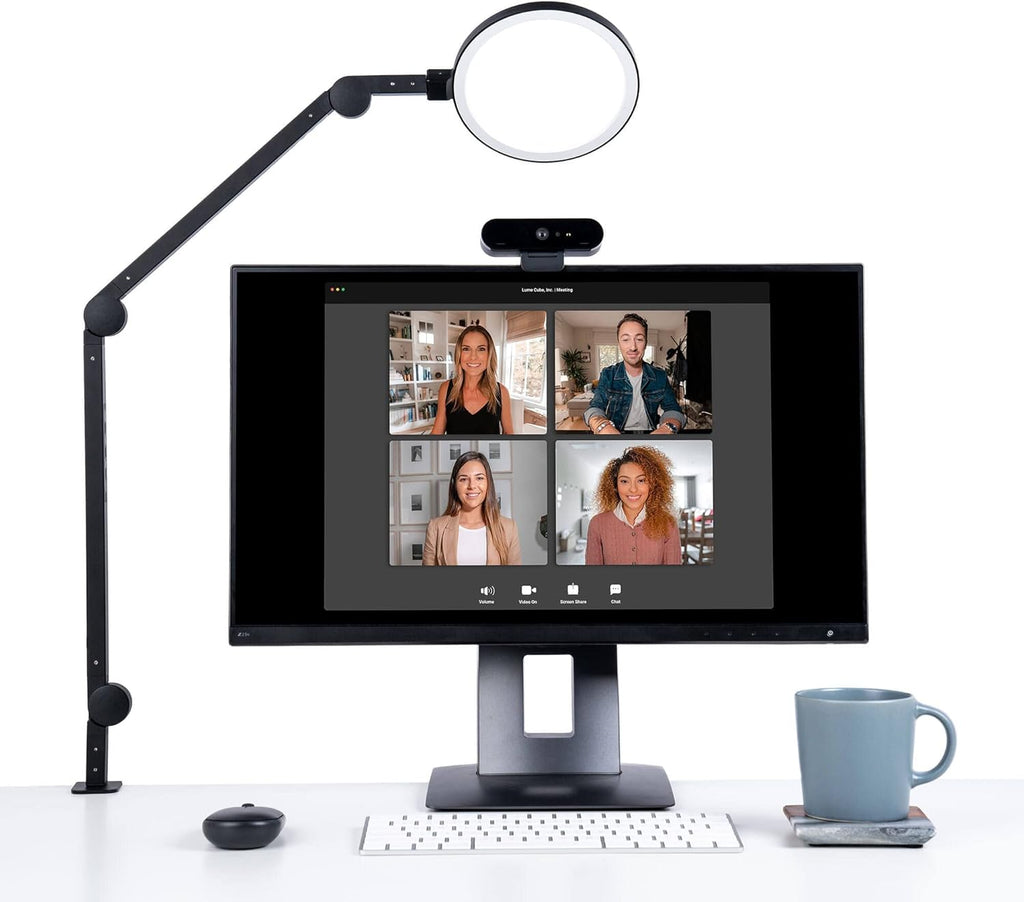 LED Desk Light with Clamp, Adjustable Brightness, Color Temperature Q2687