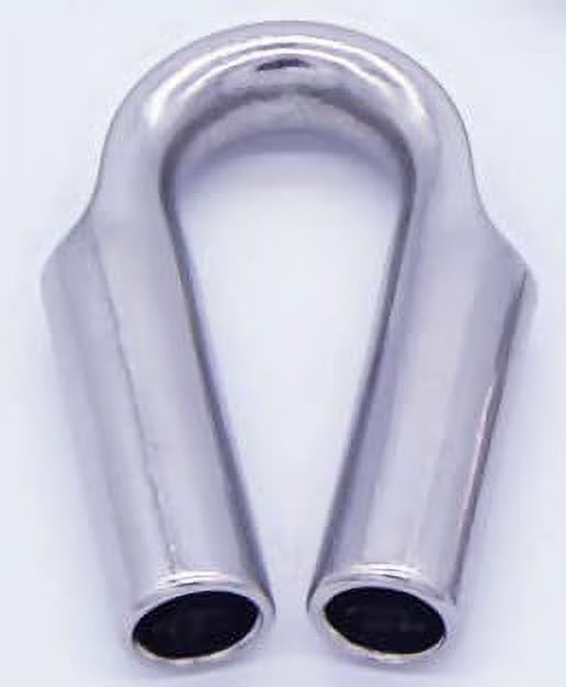 Wire Rope Tube Thimble 316 Stainless Steel 16mm 02-Pack L749854