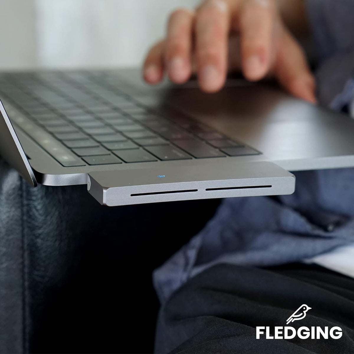 Slim USB-C M.2 NVMe External Storage (1TB) P639
