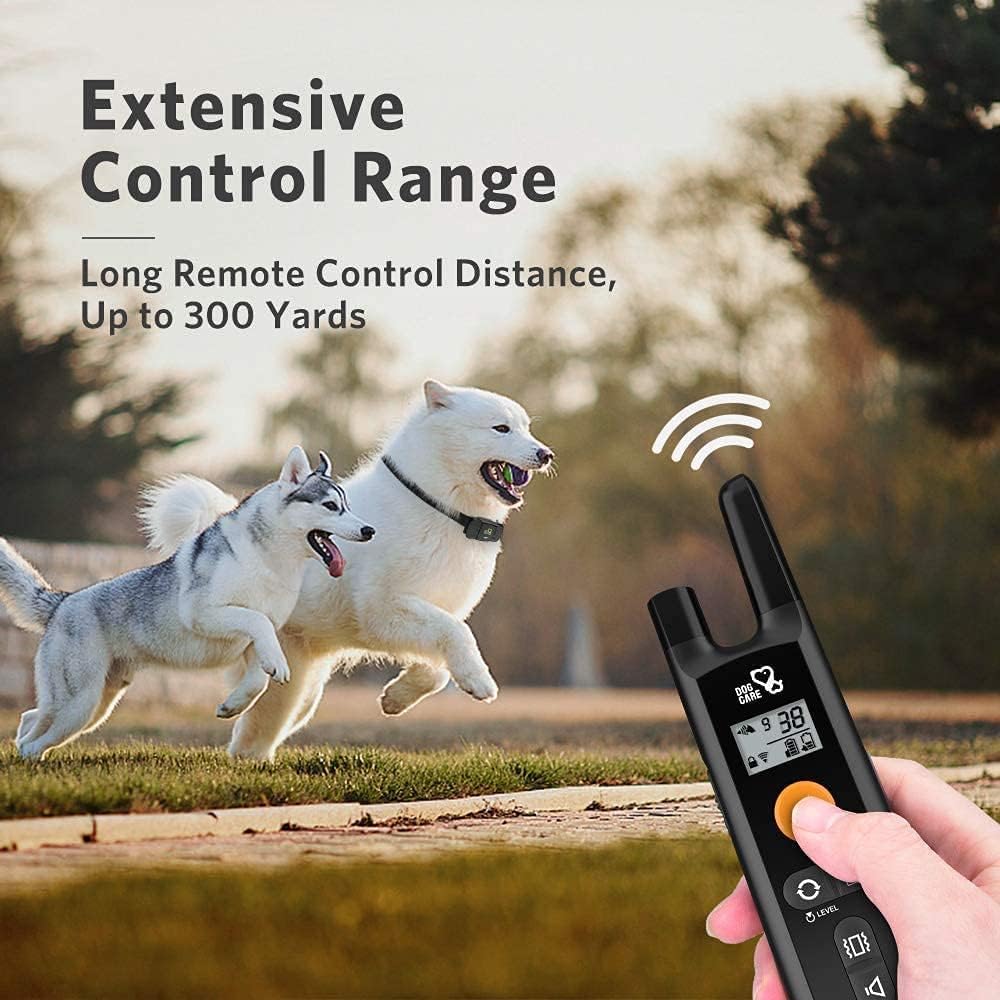 Dog Training Collar with Remote, 1 Count Pack of 2 R82943