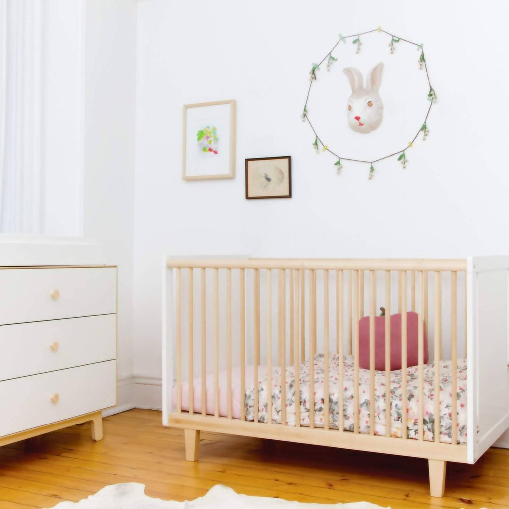 White Birch Crib L374