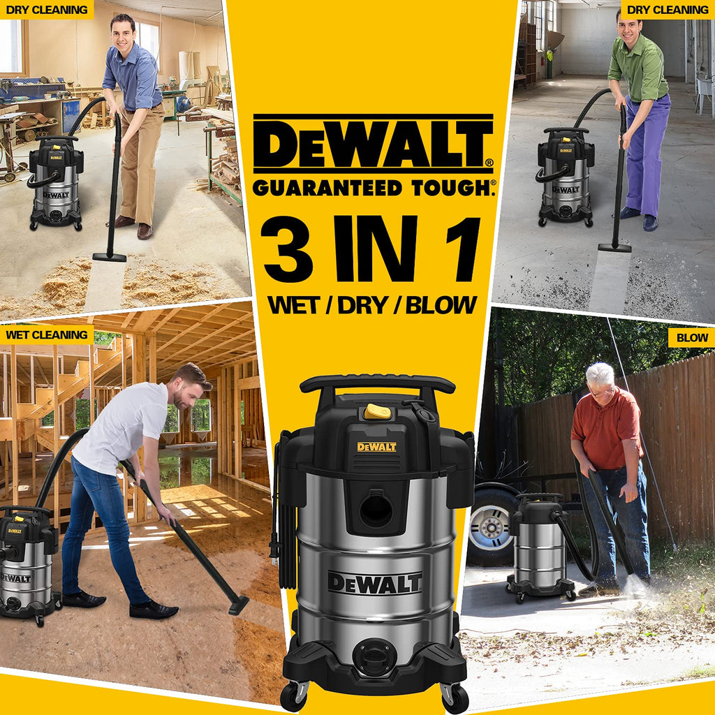 8 Gallon Wet/Dry Vacuum with Vacuum Accessories Z23626