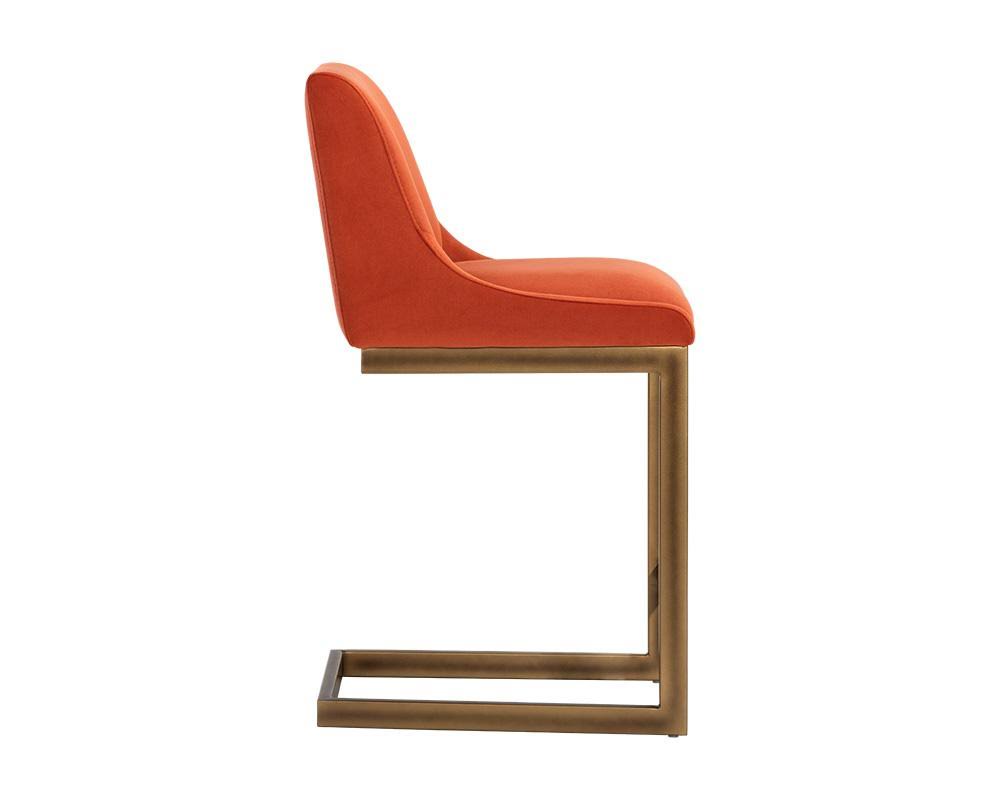 Burnt Orange Counter Stool L944