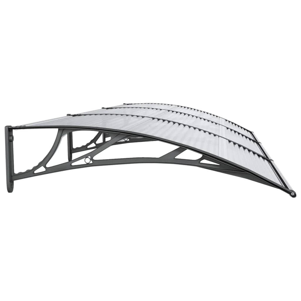 Black Polycarbonate Door Canopy B613282