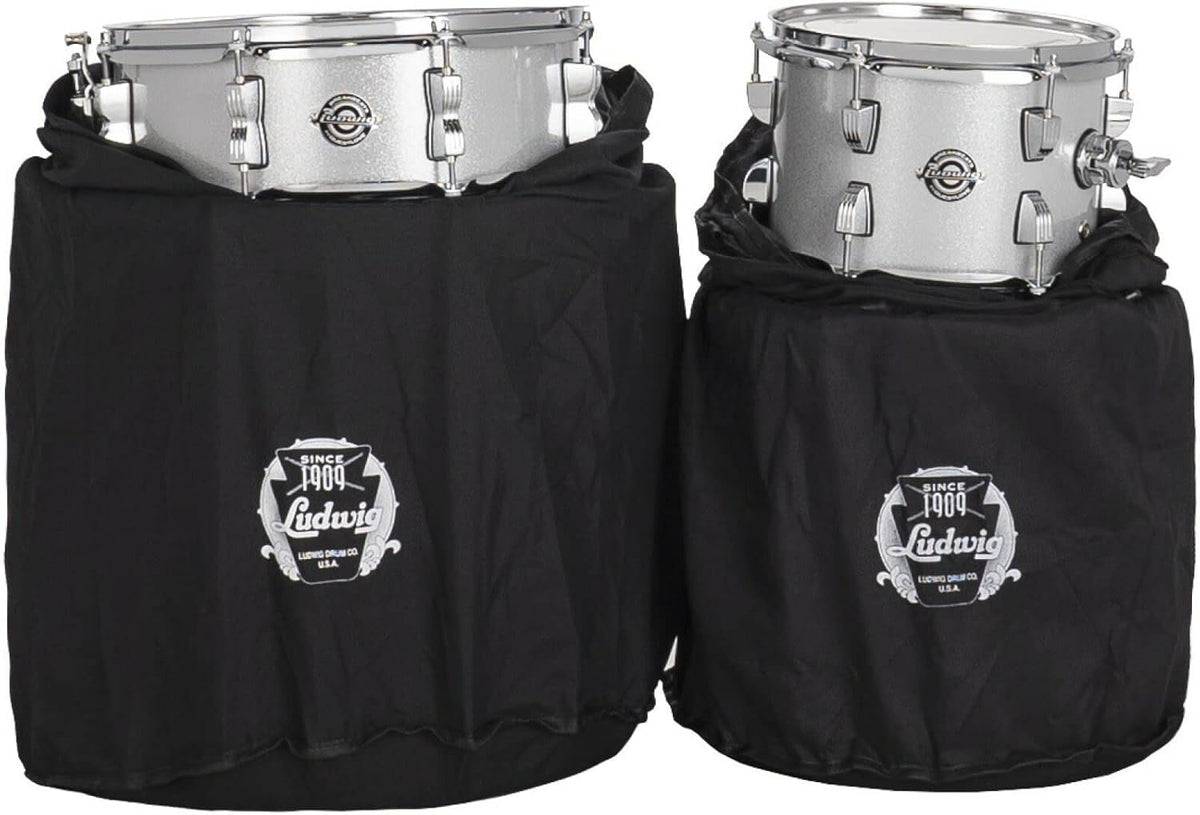 4-Piece Drum Set Shell Pack, Silver Sparkle E7644