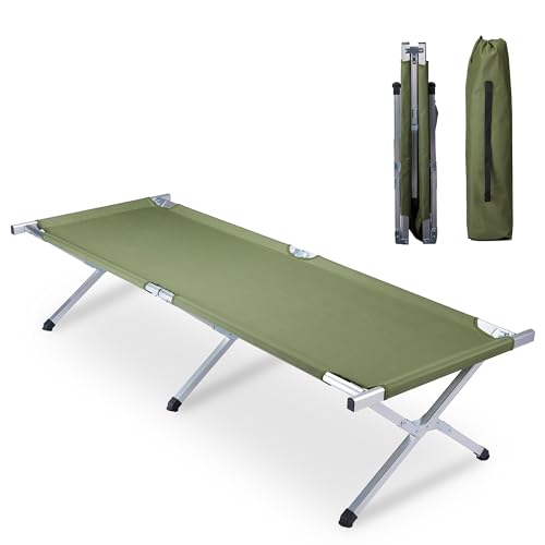 Folding Camping Cot with Carry Bag L123844