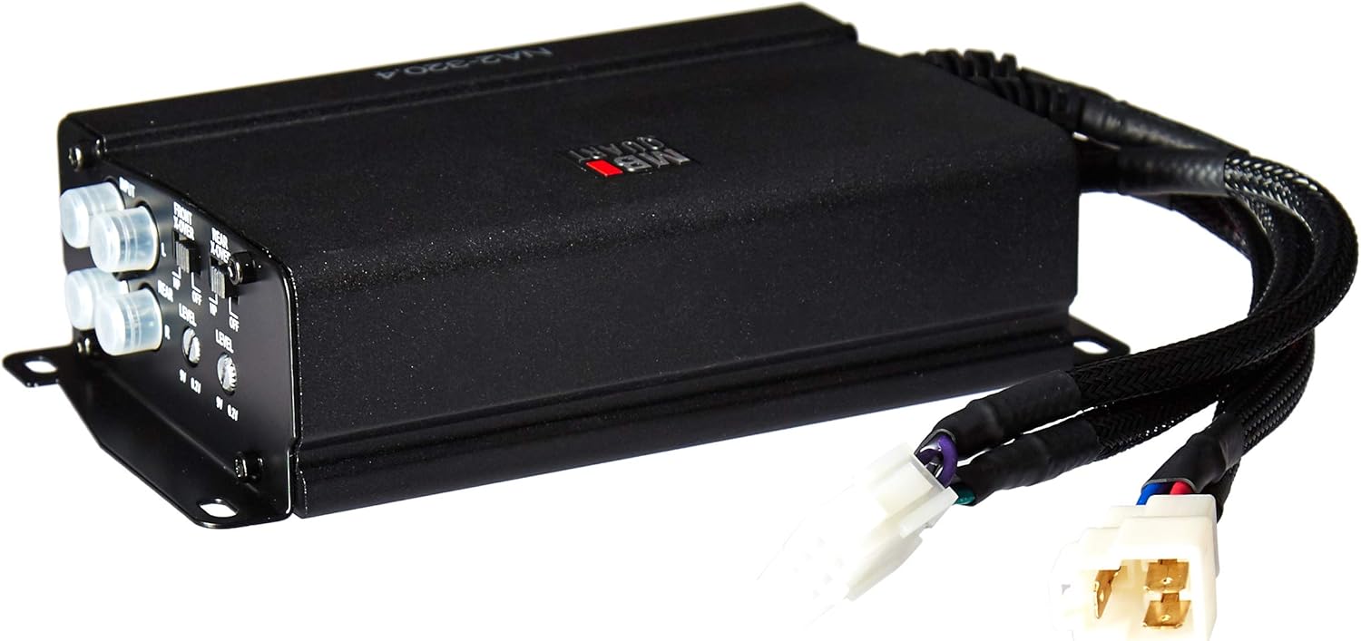 Compact Four Channel 320 Watt Powersports Amplifier M171