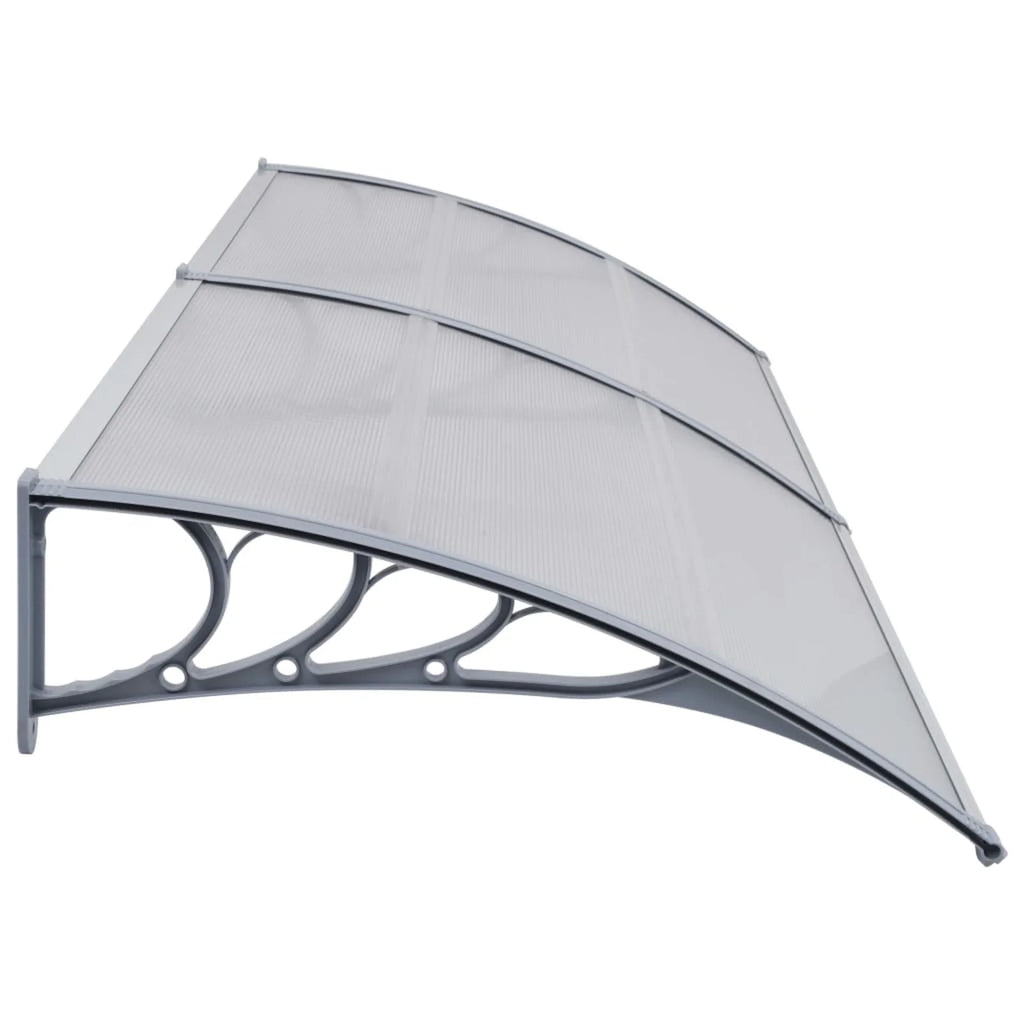 Door Canopy Gray 118.1"x39.4" PC U706649