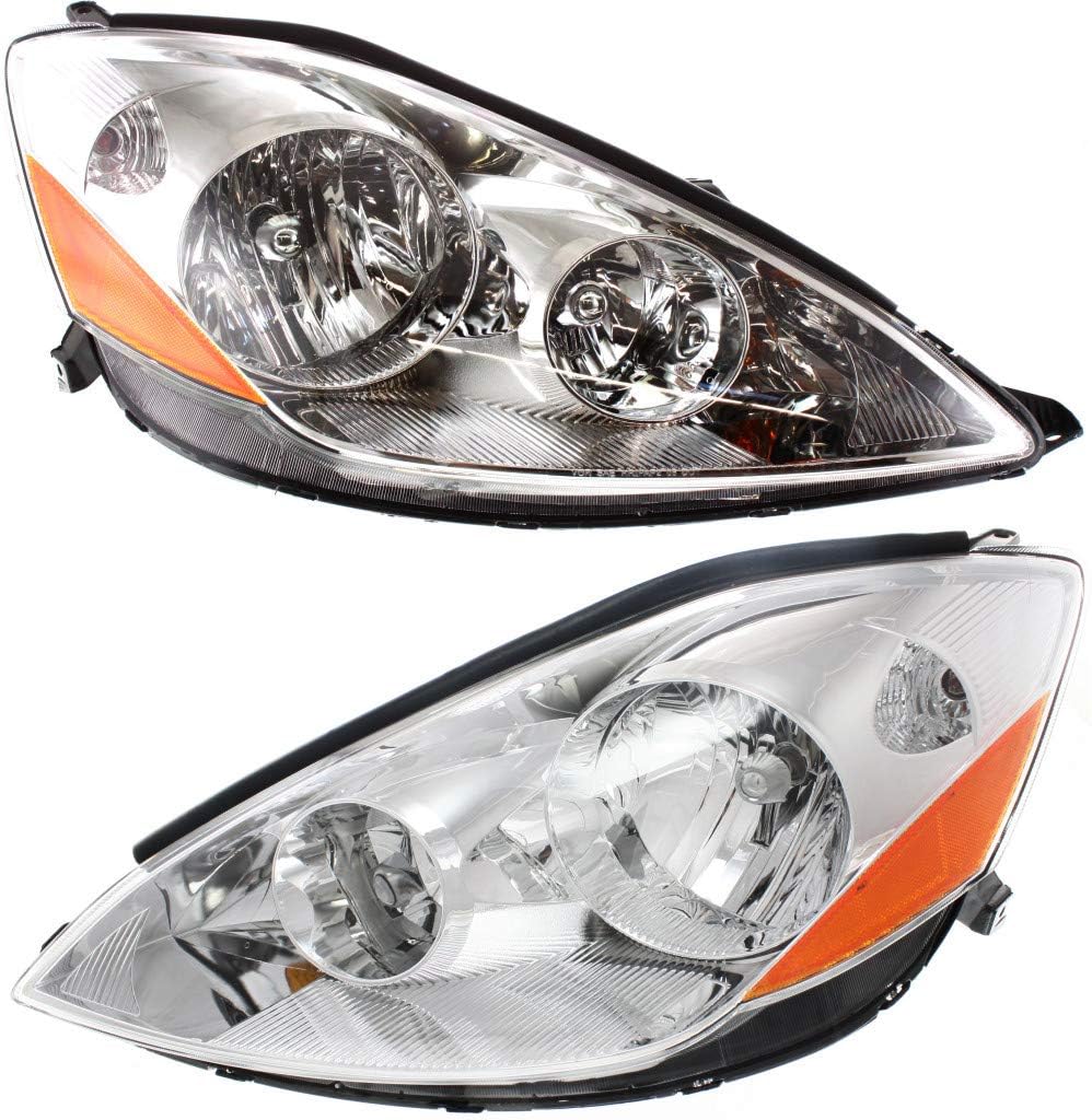 Passenger Side Headlight Assembly for Toyota Sienna 2006-2010 T340