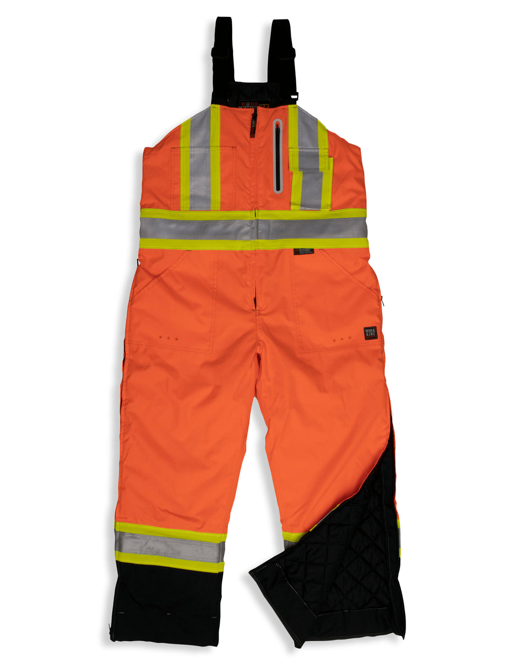 Orange Insulated Ripstop Safety Overall D767874