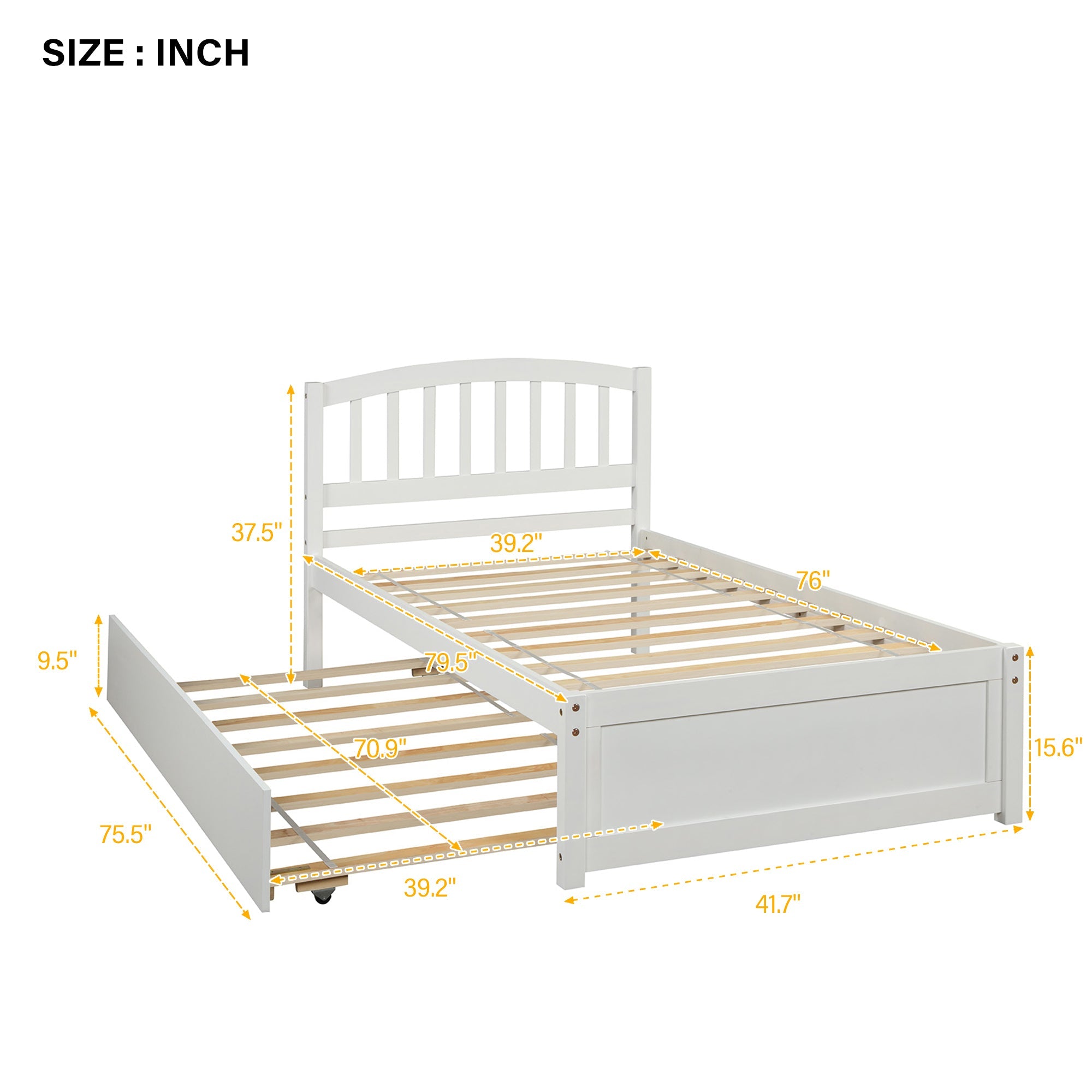 Twin Trundle Bed N5343
