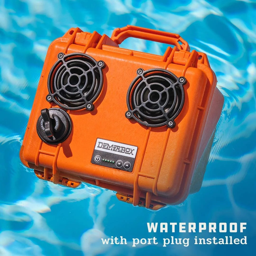 Waterproof Rugged Outdoor Bluetooth Speaker with Dry Box and USB Charging N4153