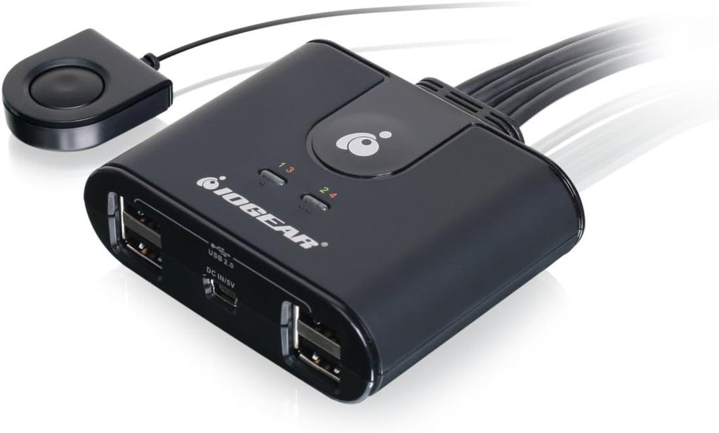 USB-C 2-Port Keyboard Mouse and Peripheral Switch with Power Delivery K942531