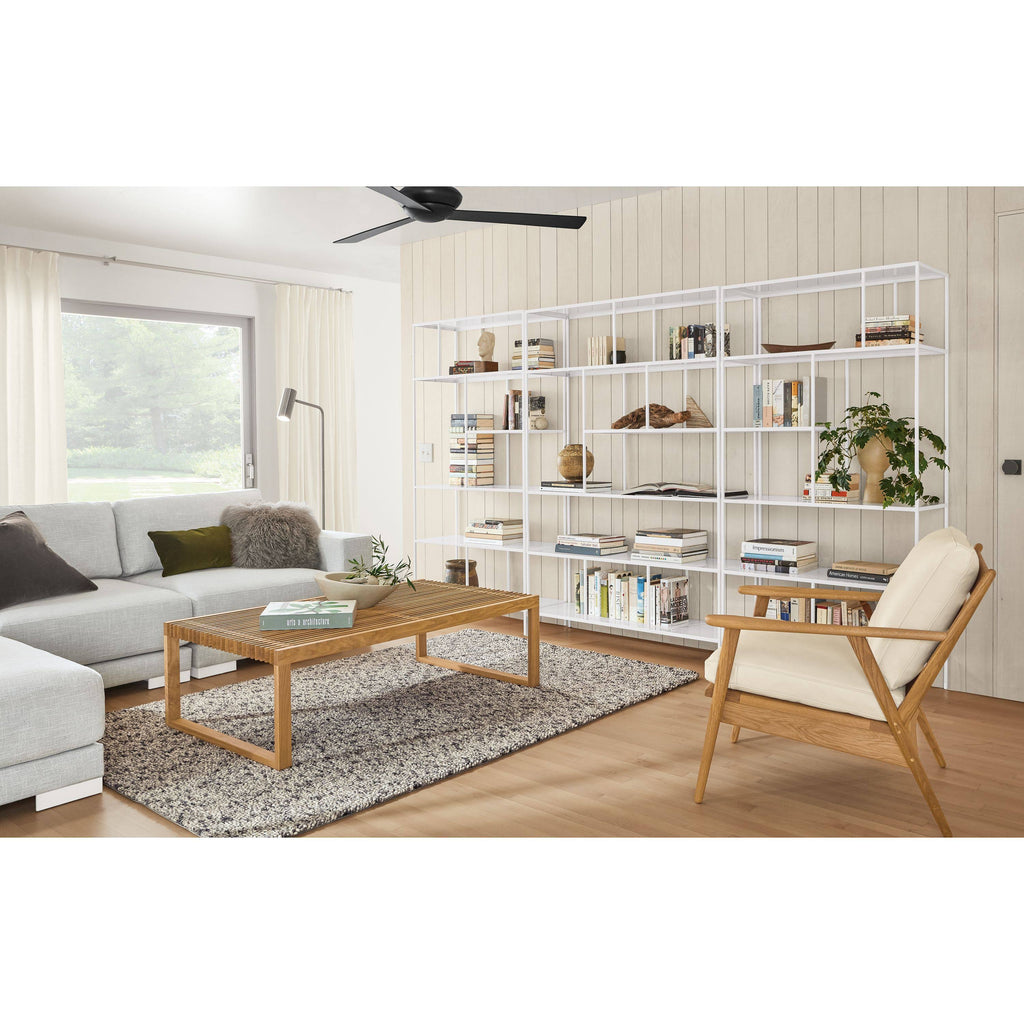 Modern Foshay Bookcase 15d 32W 86H in Cognac T54095