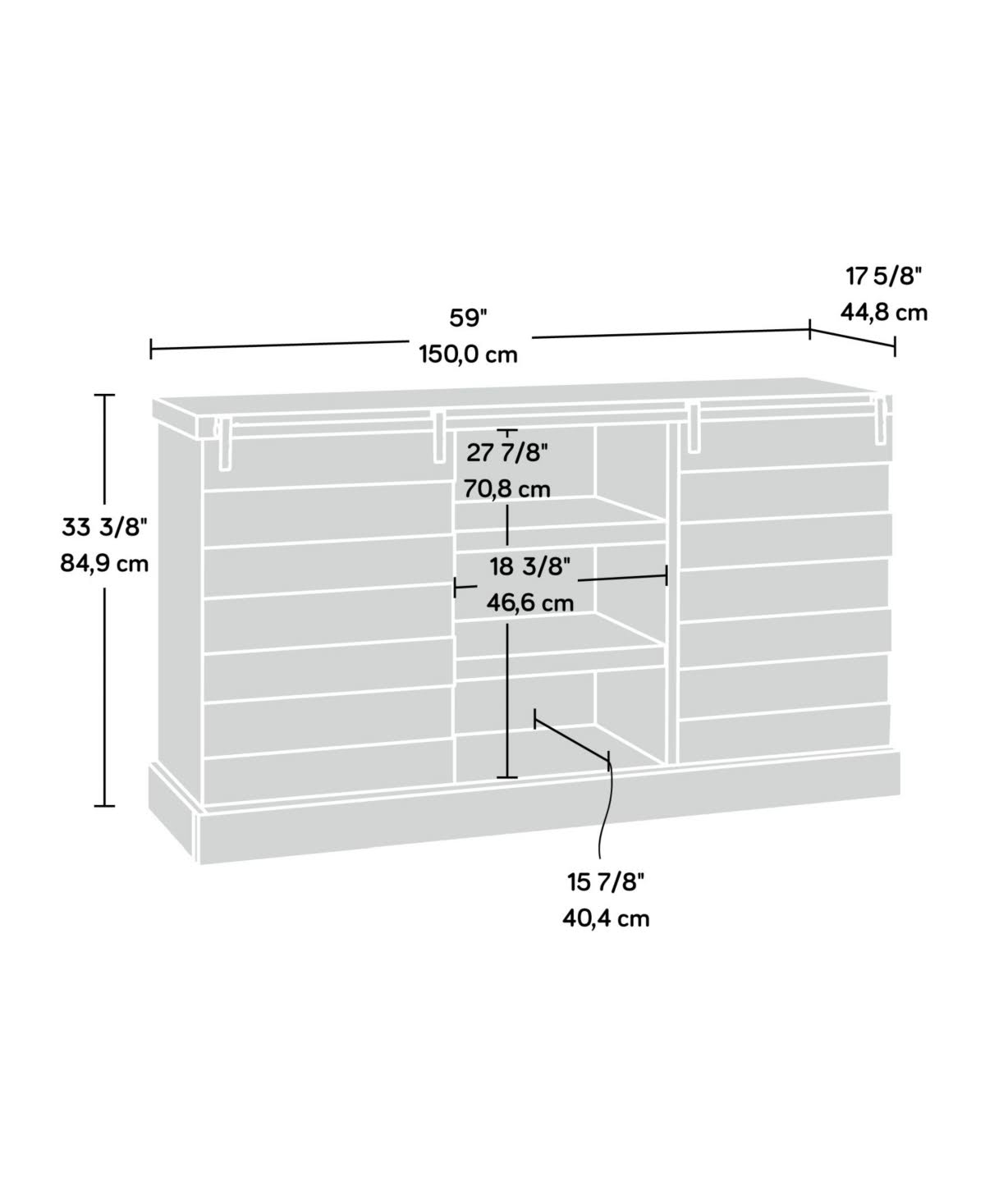 Sindoori Mango Credenza G557