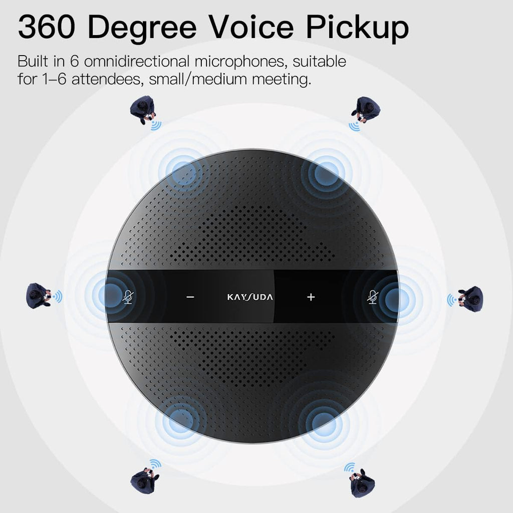 Pack of 2 USB Speakerphone Microphone for Conference Call N235