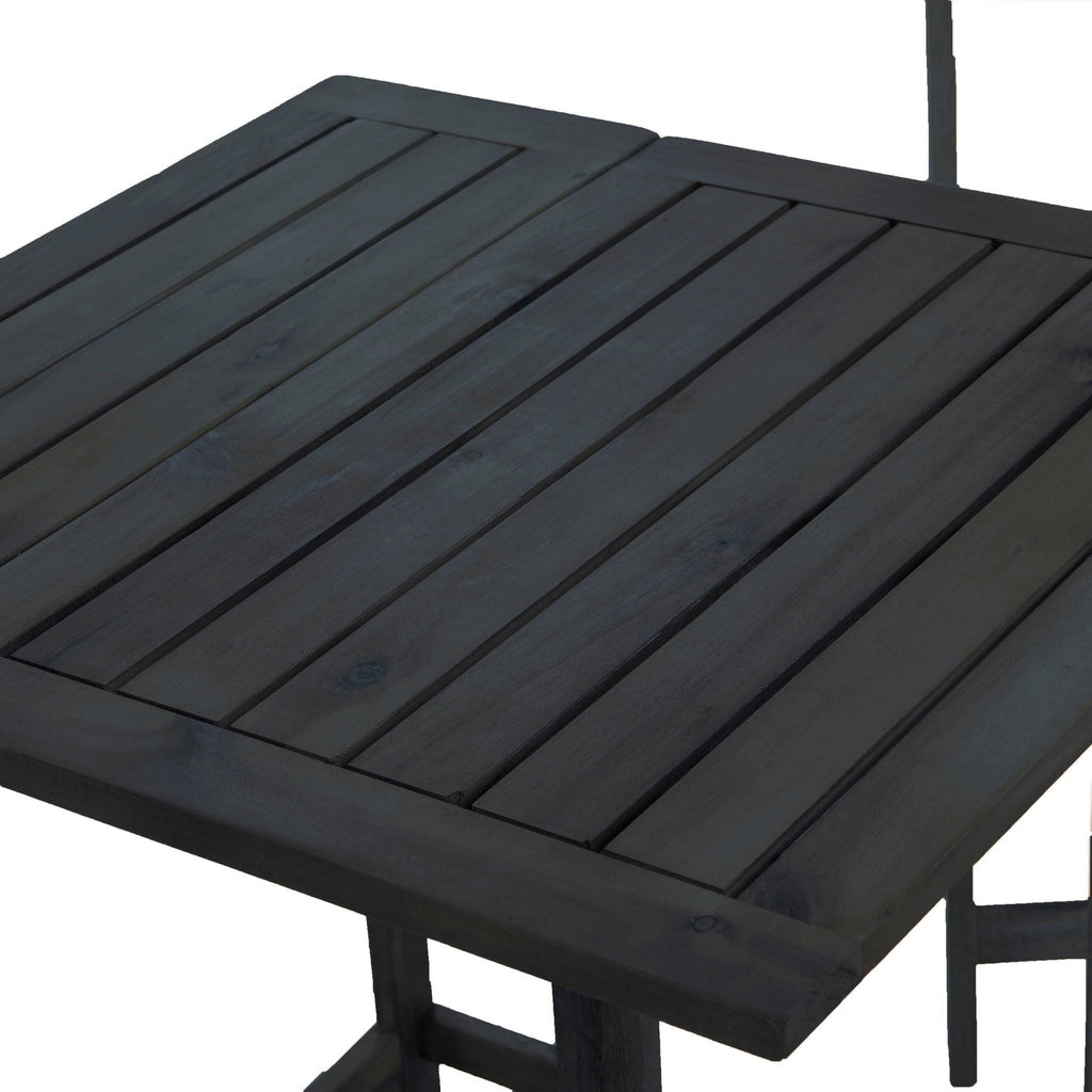 Dark Slate Grey Bistro Set E83315