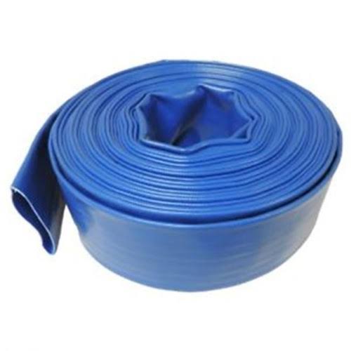 2 in. x 200 ft. Transparent Blue Backwash Hose with Clamp W35082