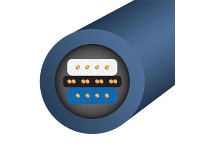 Balanced Interconnect Cable 2 XLR F to 2 XLR M 1 Meter T497156