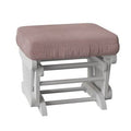 Mauve Pink Rectangle Ottoman L1146