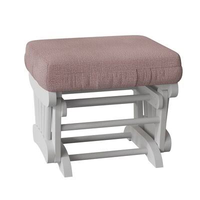 Mauve Pink Rectangle Ottoman L1146