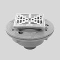 Cast Iron Floor Drain with Solid Nickel Bronze Top N255970