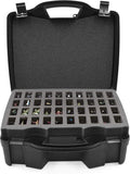 80 Slot Hard Shell Figure Case with Customizable Foam Layer P726