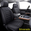 2 PCS Water Proof Faux Leather Bucket Seat Covers B40642