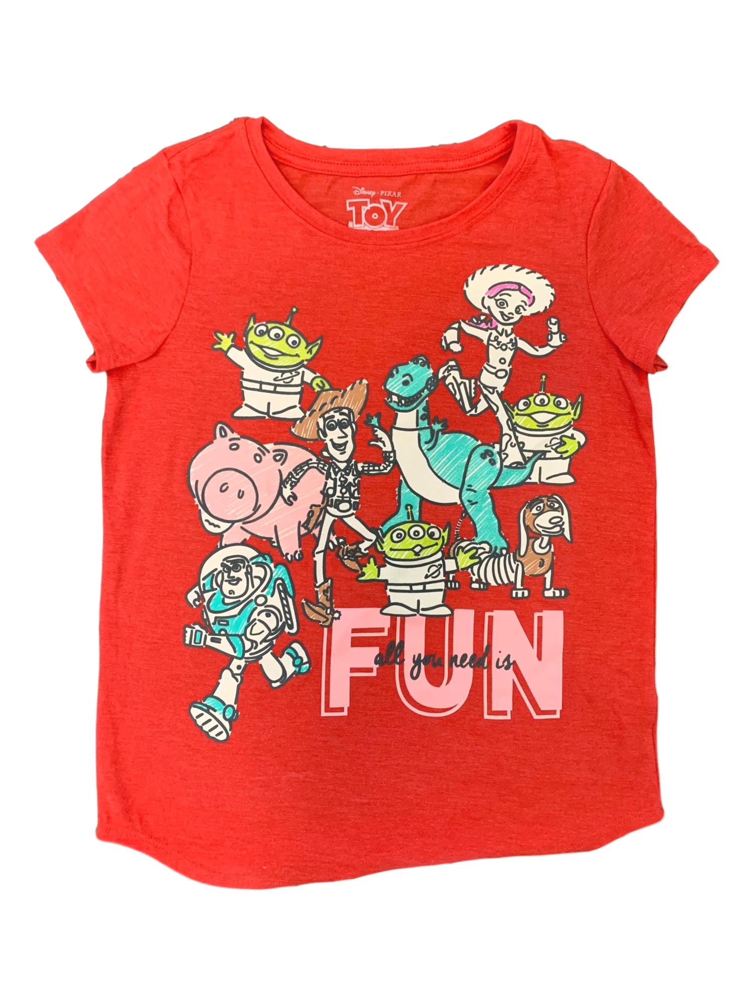 Red Short Sleeve T-Shirt XL D787476