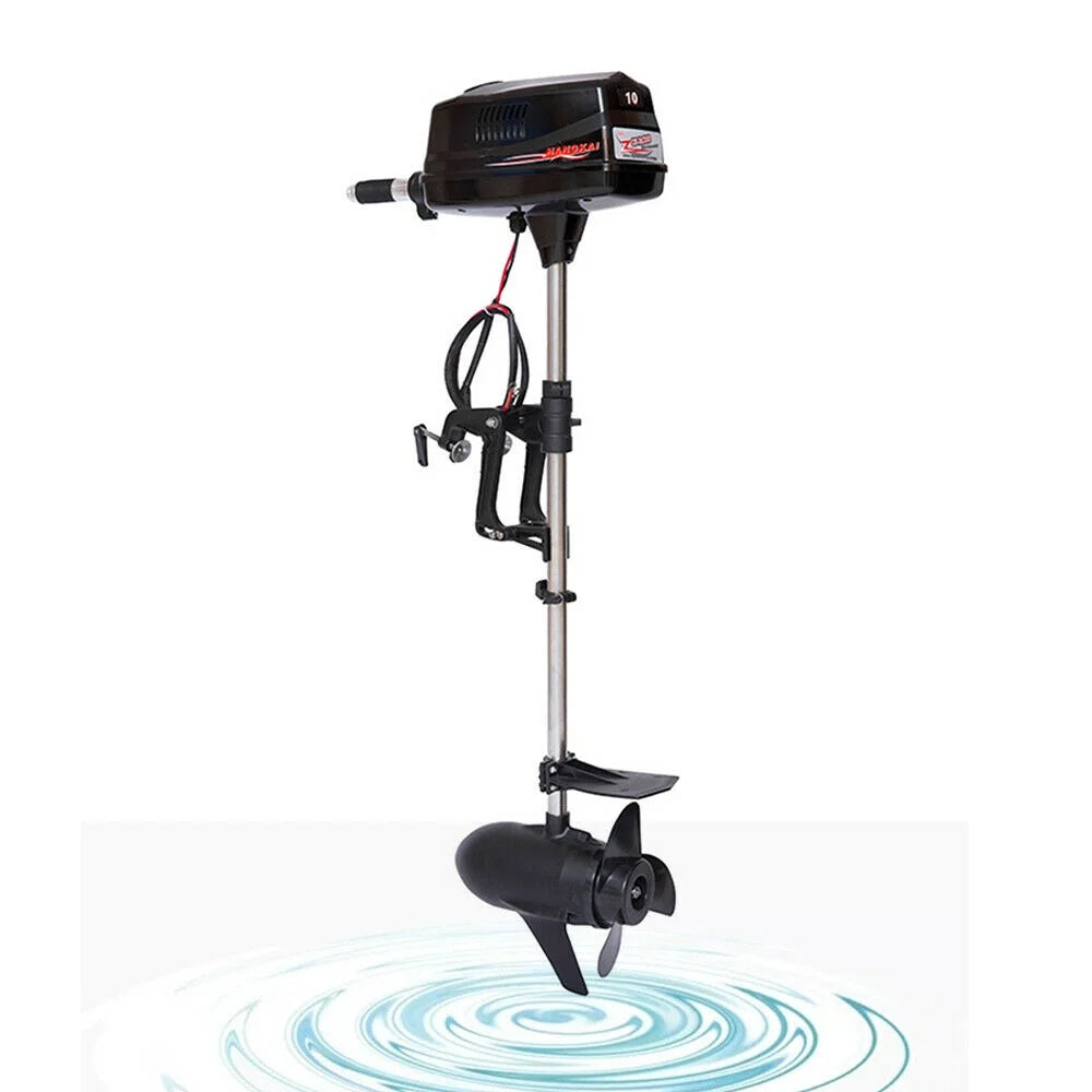 2200W Electric Outboard Motor Boat Engine Brushless Tiller Control 60V A24227