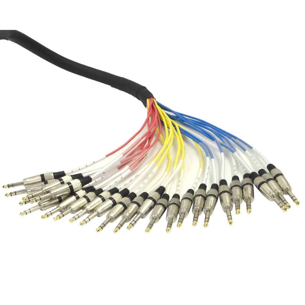 24-Channel 15 ft TRS Snake Cable Z349