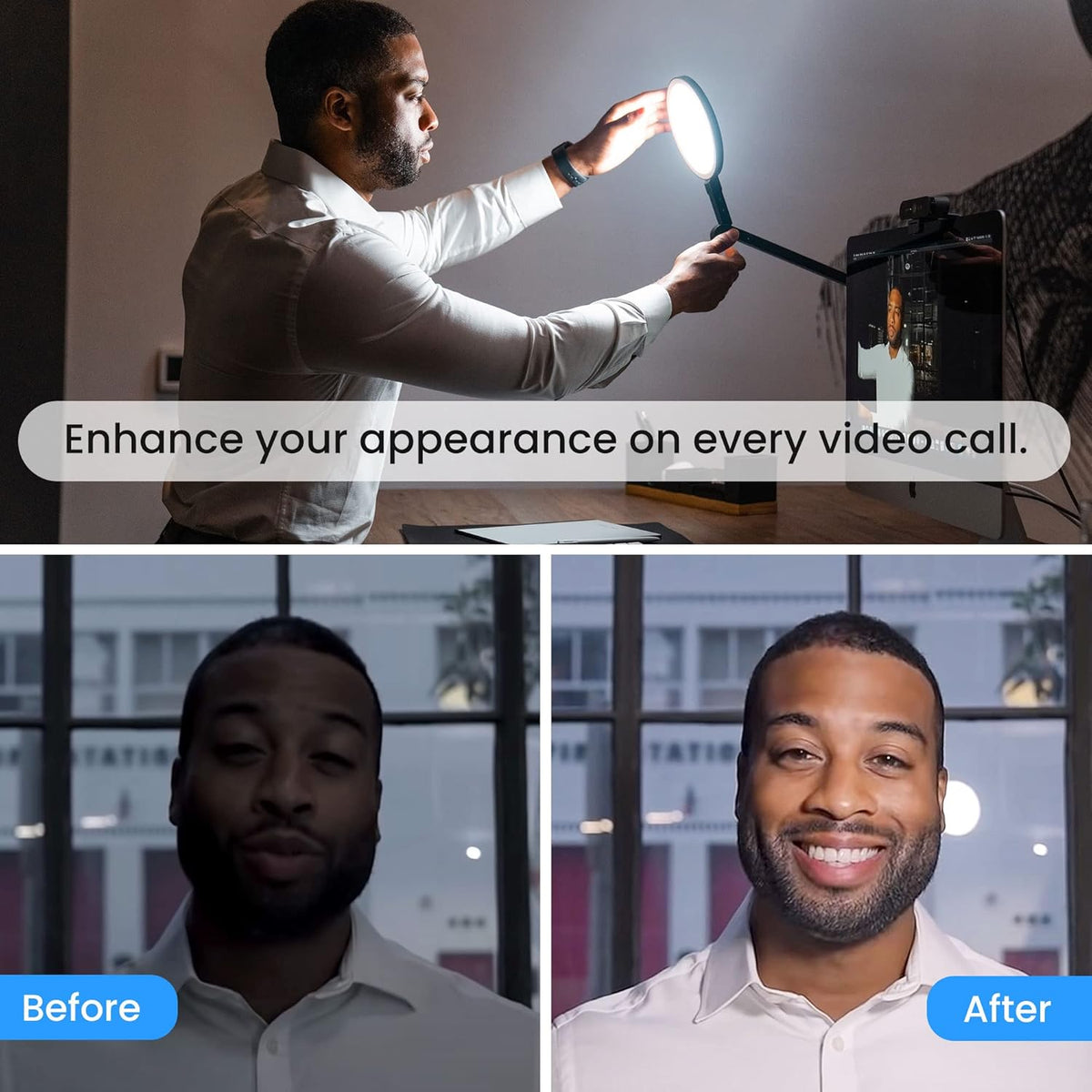 LED Desk Light with Clamp, Adjustable Brightness, Color Temperature Q2687