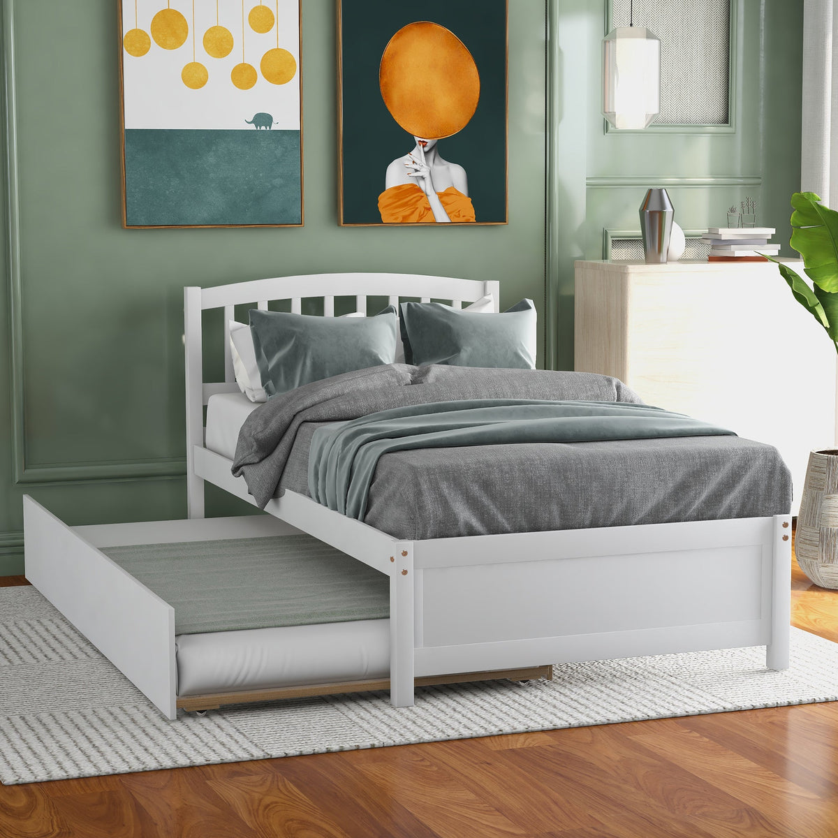 Twin Trundle Bed N5343