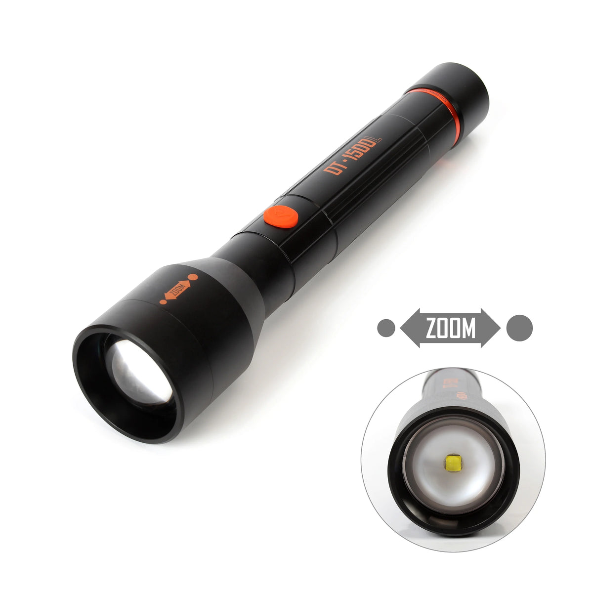LED 1500 Lumens Flashlight L348958