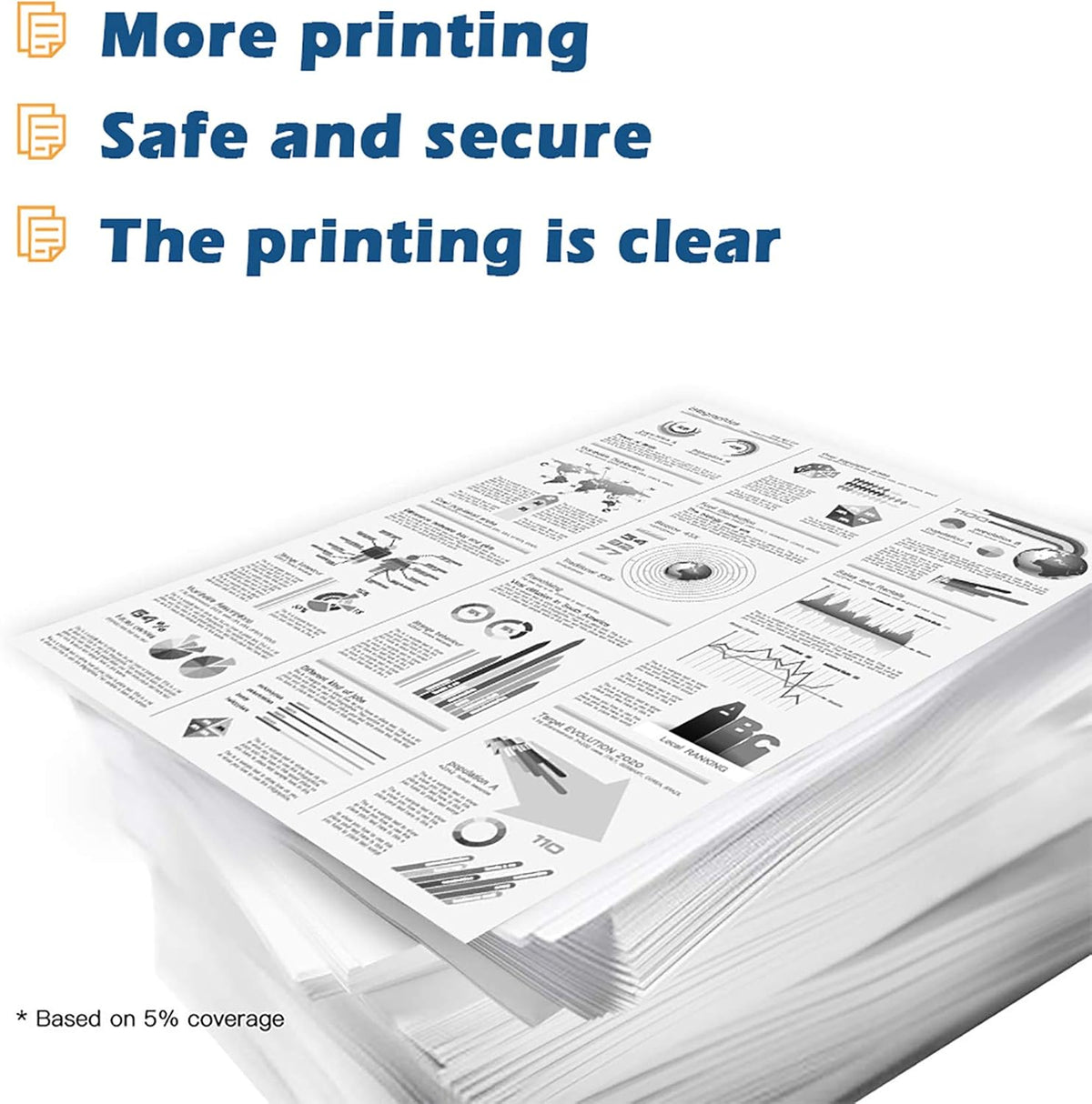 3 Pack Black Toner Cartridge R80909
