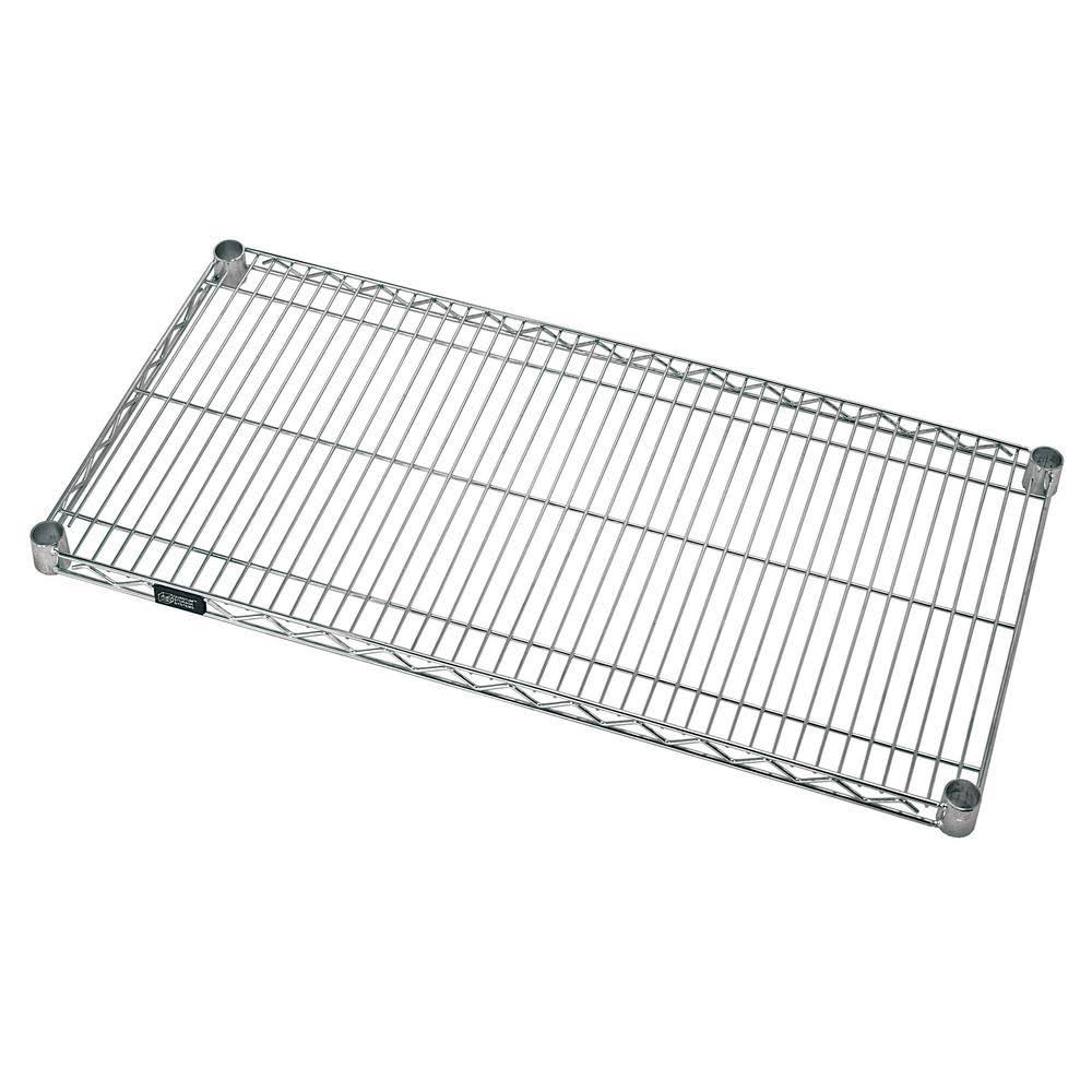 Stainless Steel Wire Shelf, 21in W x 72in L X8157