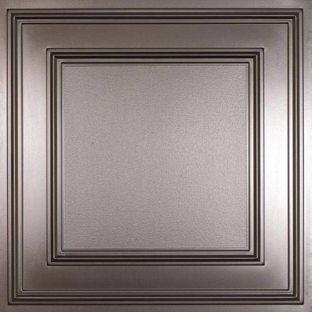 Faux Tin 2 ft. x 2 ft. Ceiling Panel (Case of 6) S15586