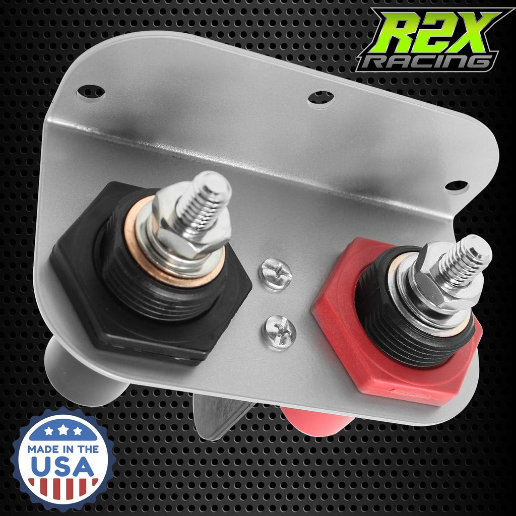 Remote Battery Charging and Jumper Terminals with Mounting Bracket, Pack of 2 H828312