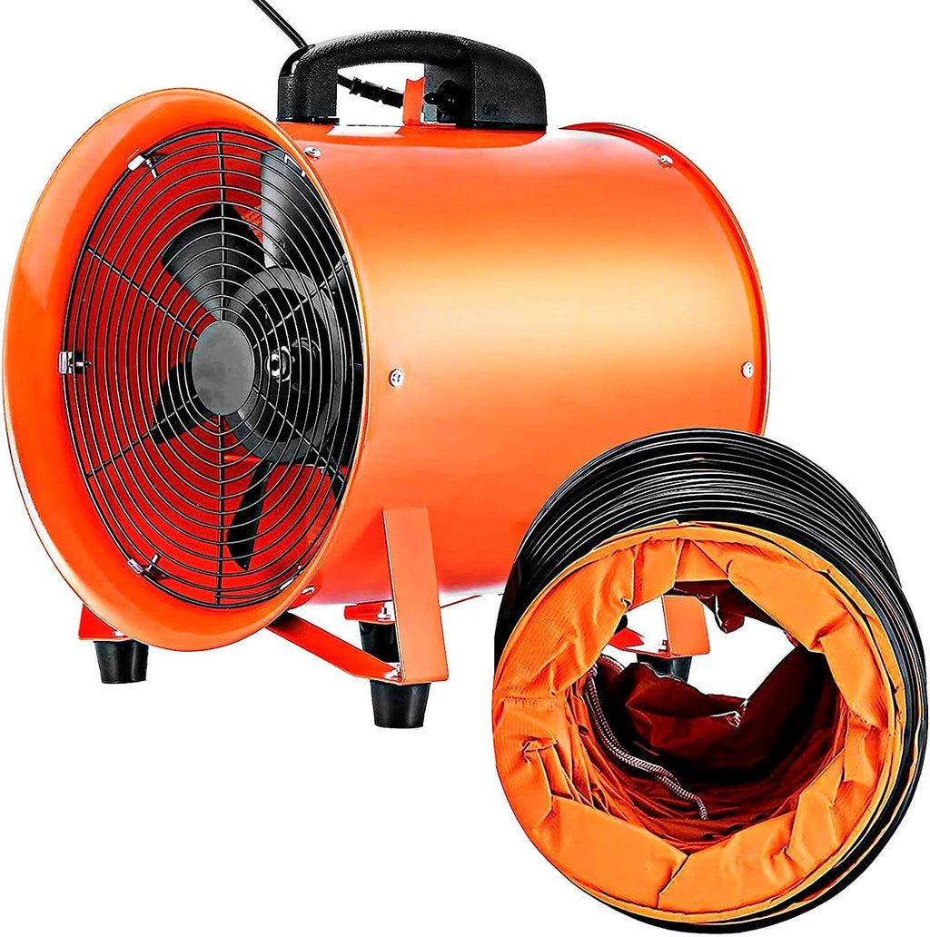 10 Inch Portable Ventilator Fan with 5M Duct Hose M10033