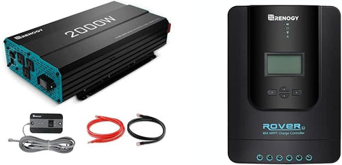 1000W Pure Sine Wave Inverter 12V DC to 120V AC Converter with USB Port Y76192