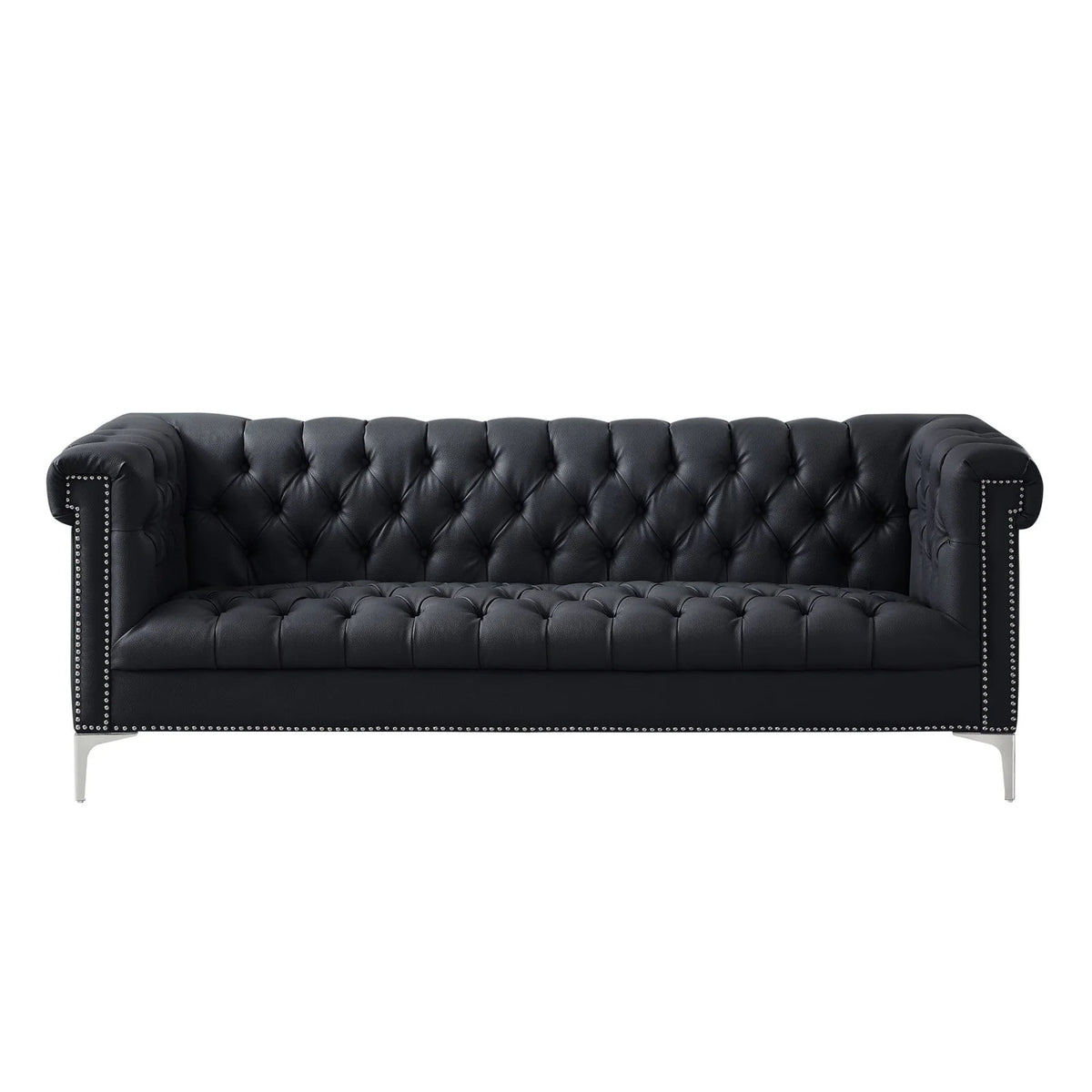 Faux Leather Sofa H7770