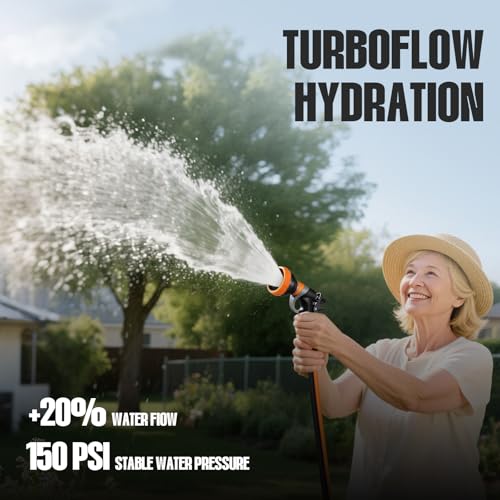 Retractable Garden Hose Reel 1/2 inch ×100 FT Heavy Duty Y5322