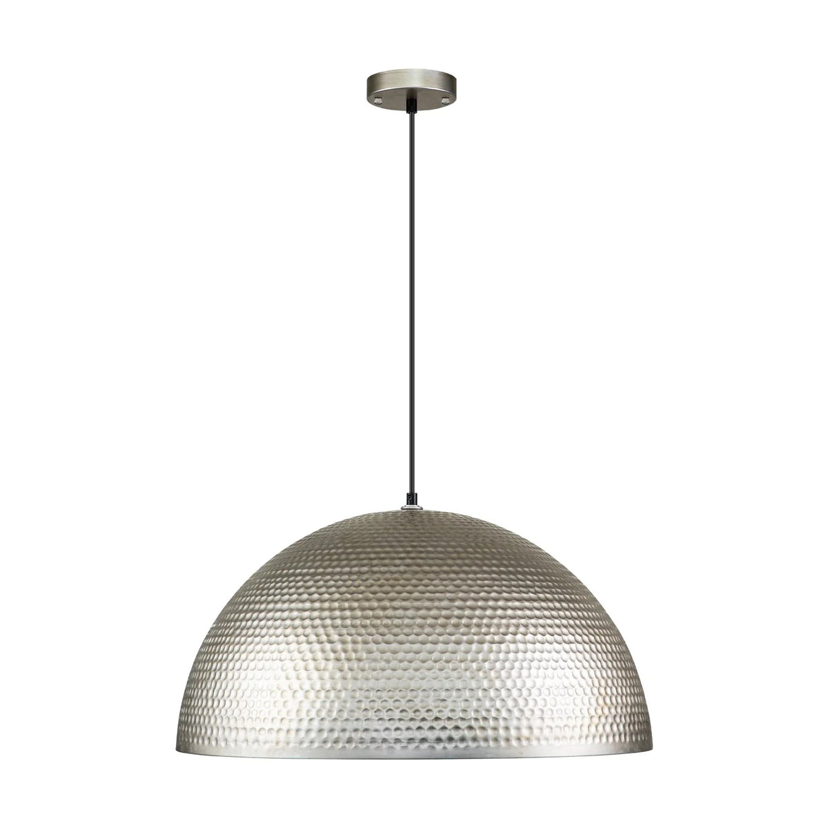 Hammered Metal Dome Farmhouse Pendant H943751