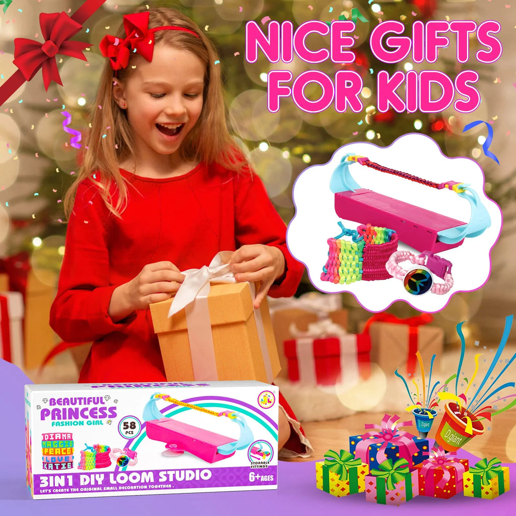Friendship Bracelet Making Kits Jewellery Sewing Craft Set C4582