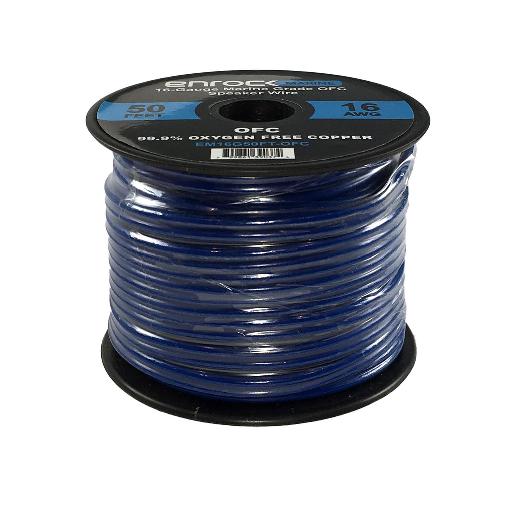 Marine Receiver Stereo with 2-Way 180W 6.5" Loud-SPKR (3-Pairs), Marine Antenna, 4-Chan Amplifier & 50' 16G SPKR Wire R328