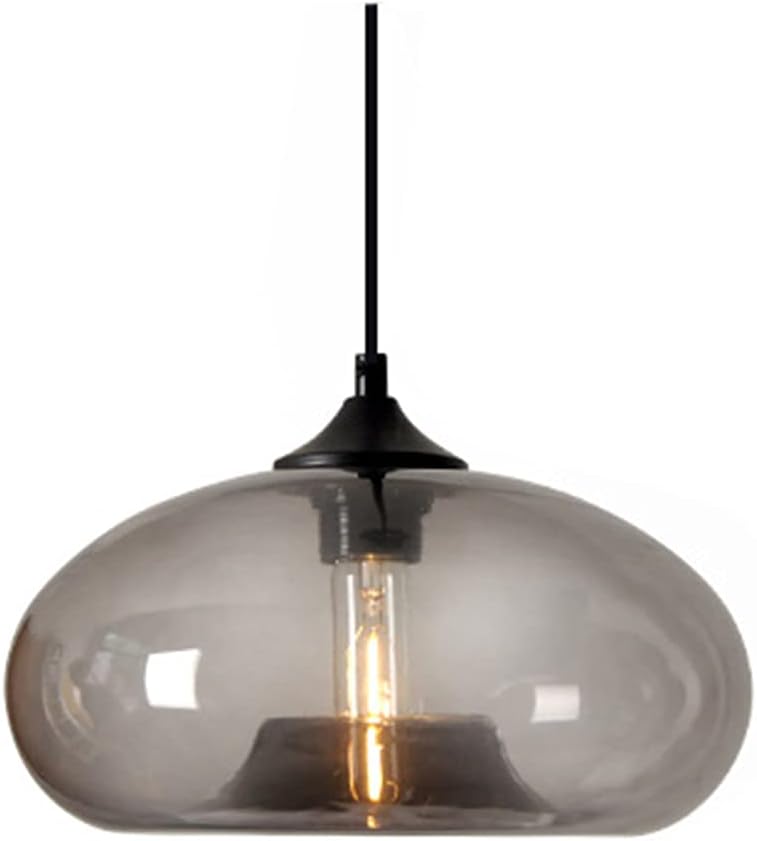 Transparent Glass Cage Pendant Light G60544
