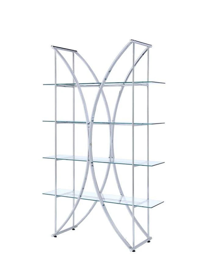 Chrome Bookcase T745